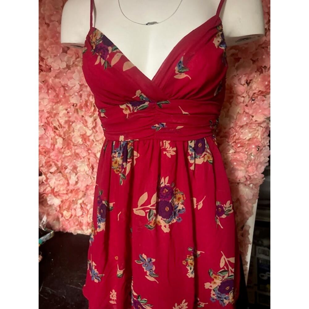 XXI Red Flowers Size Small Dress